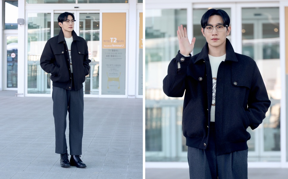 [공항패션] 배우 노상현 ‘테토력’ 느껴지는 드롤드무슈 재킷 28-Image